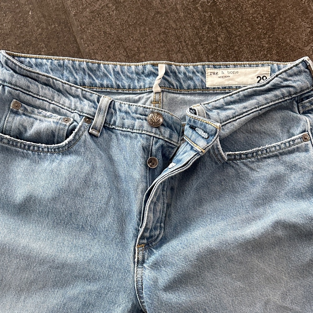 Women’s Rag and Bone Dre low rise baggy boyfriend jeans size 29